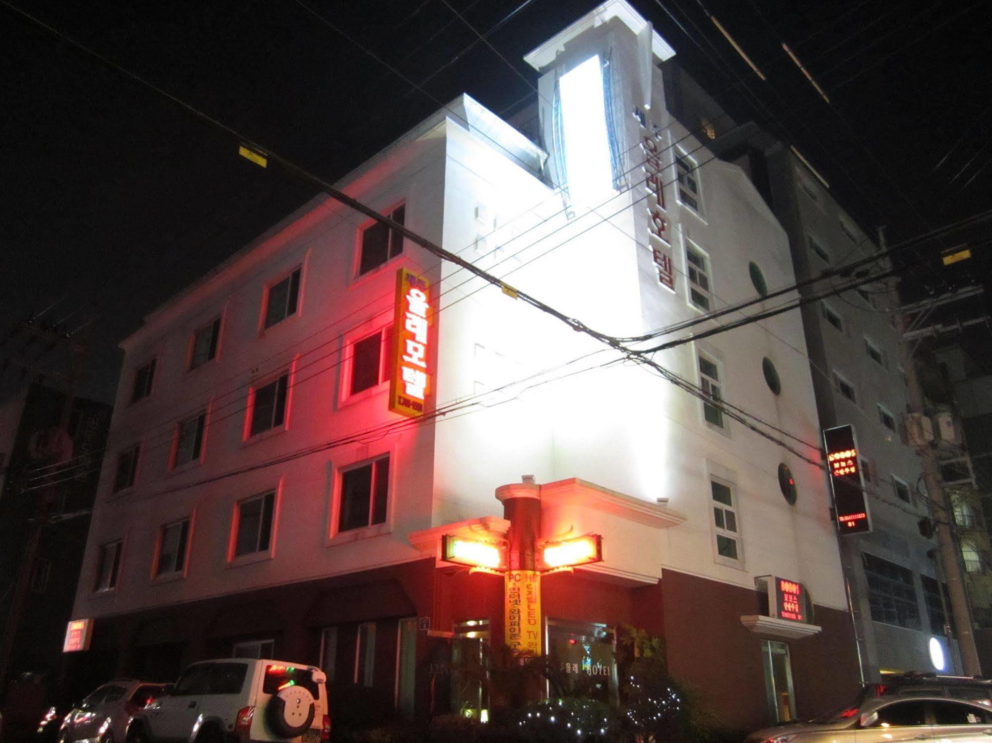 Jeju Olleh Hotel Экстерьер фото